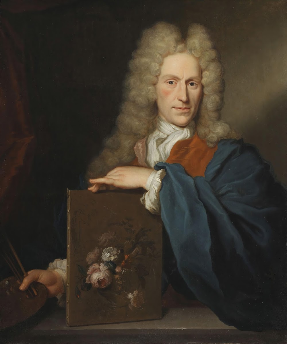Portrait of Jan van Huysum ca 1720