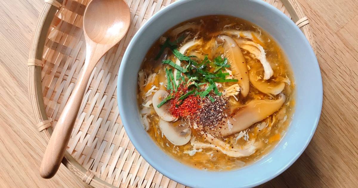 Súp Gà 3 Loại Nấm