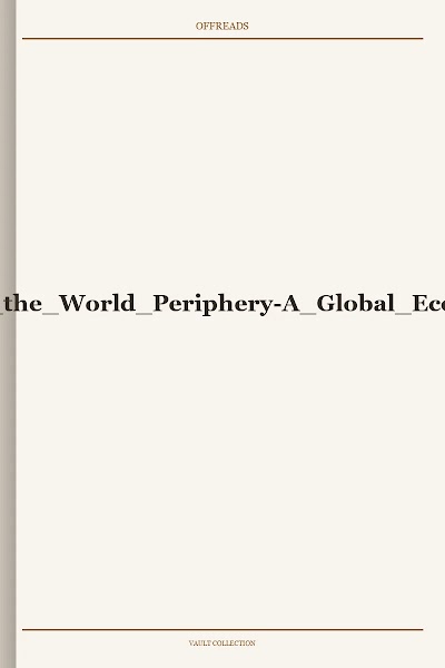 Agricultural Development in the World Periphery-A Global Economic History Approach