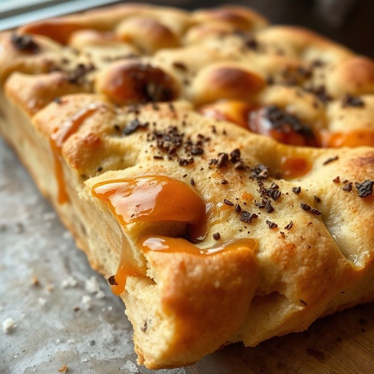 Heavenly Cinnamon Focaccia: Your New Favorite Comfort Treat - Easy Homemade Bake finished