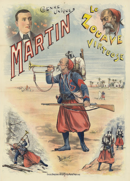 Genre unique Le zouave virtuose Martin 1895