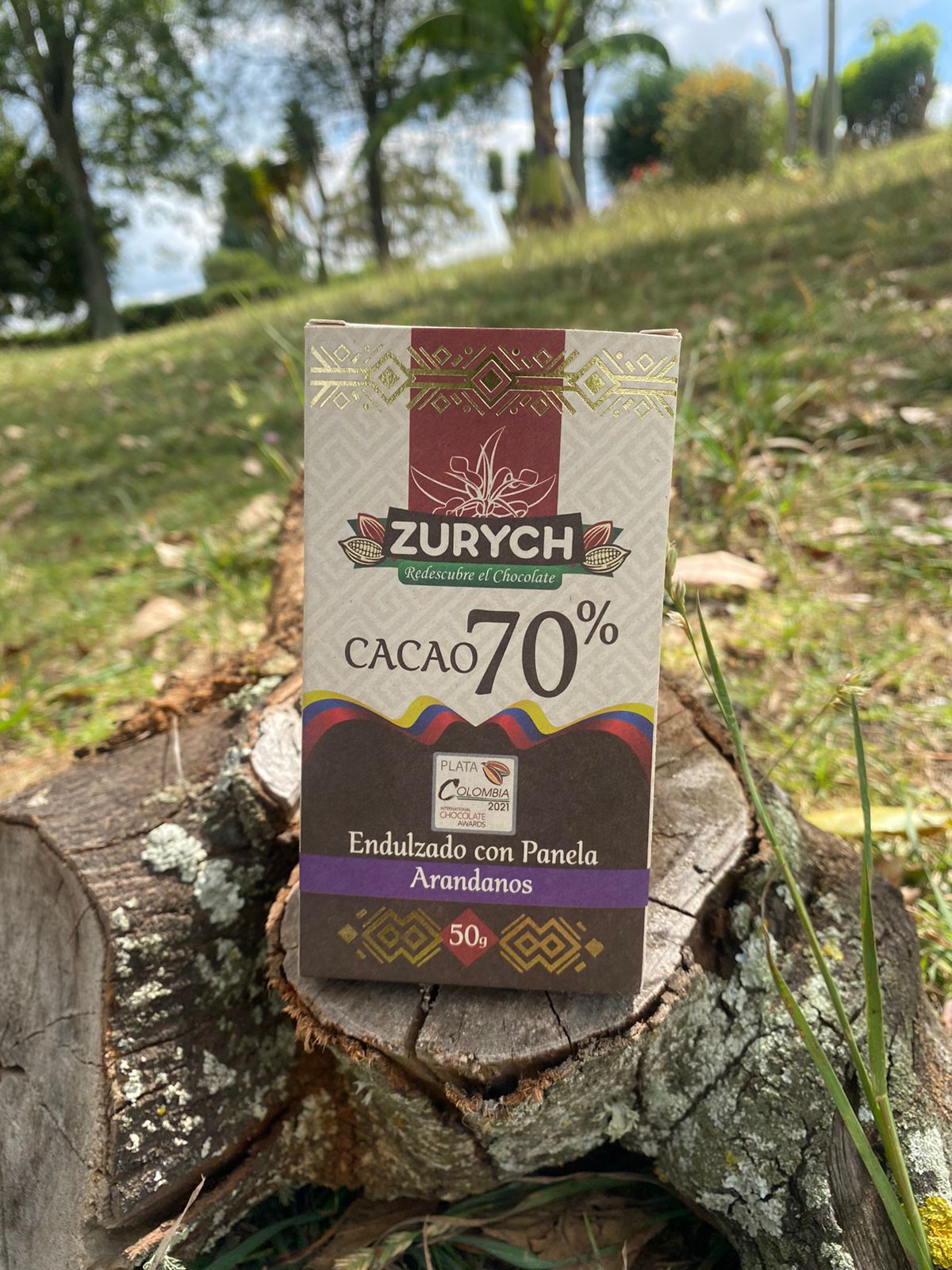 Comprar chocolatina 70% orgánico