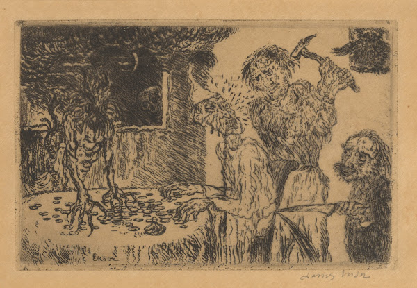 De gierigheid 1904