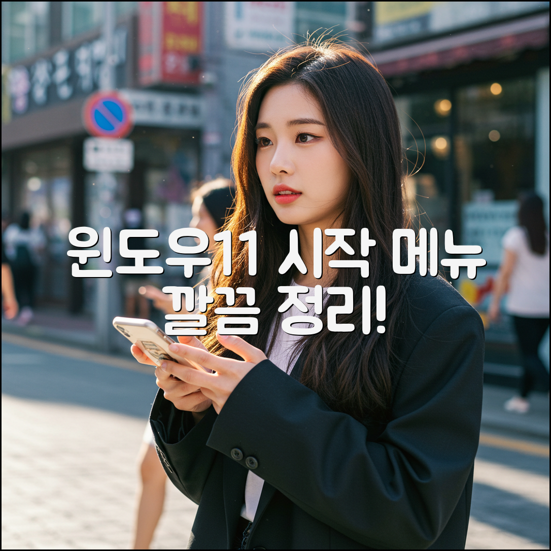 윈도우11 시작 메뉴 프로그램 삭제 3단계 완벽 가이드