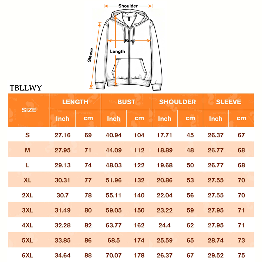 AOP Universal Fleece Zip Up Hoodie