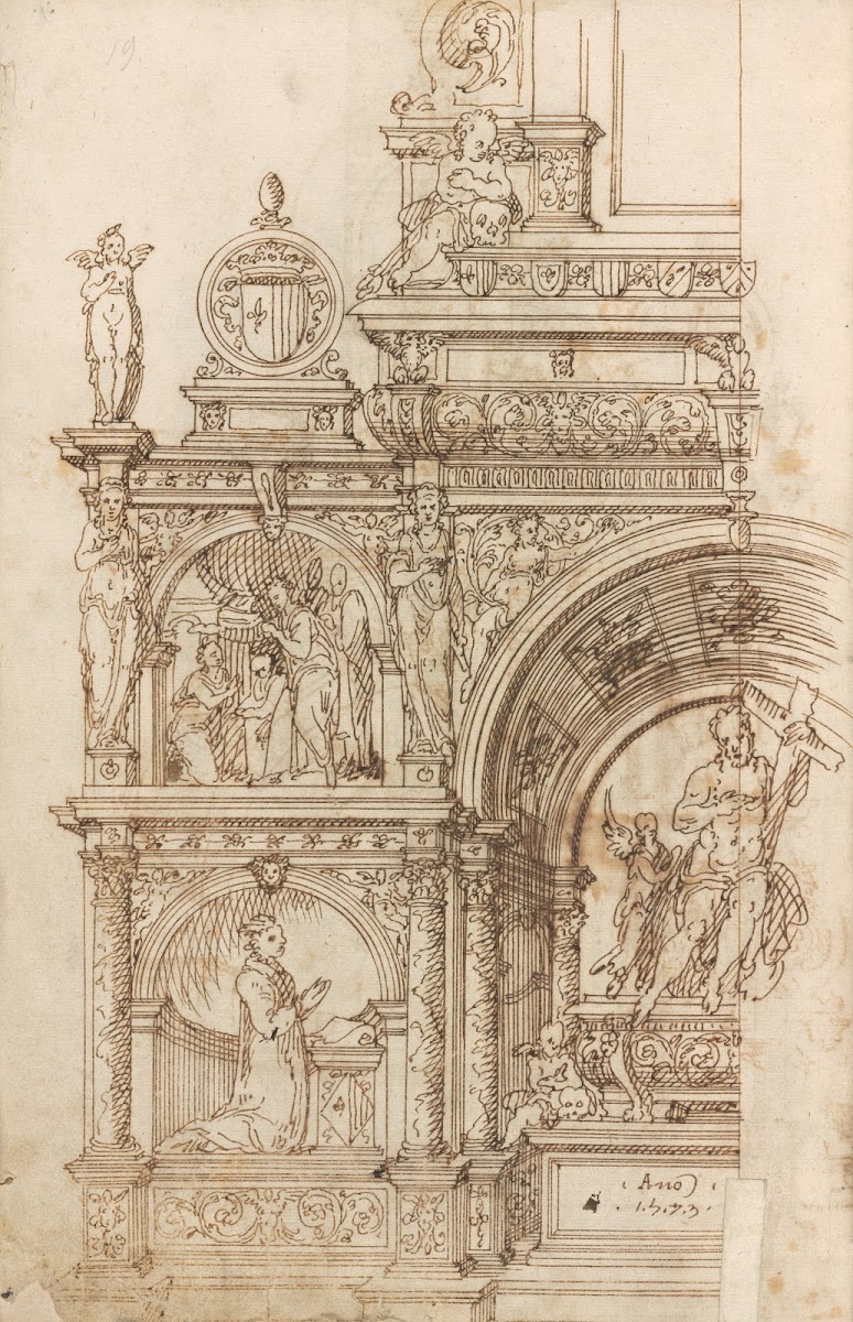 Altar pieces and decorations Pl028 1573