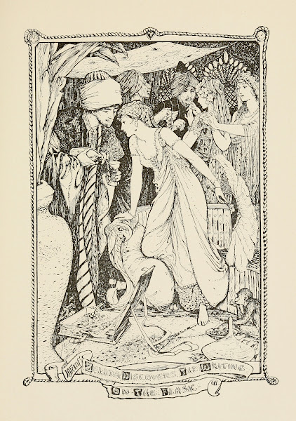 Zelida discovers the Writing on the Flask 1905