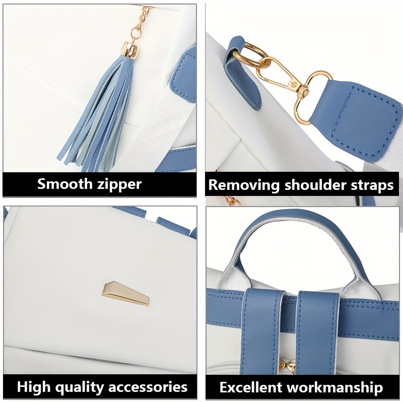 Nylon backpack, light, for everyday and travel