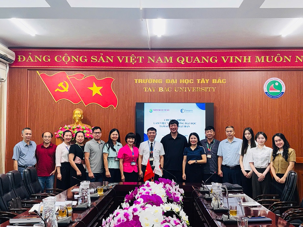 Trường Đại học Tây Bắc tăng cường kết nối, thúc đẩy hợp tác với Trường Đại học Tamagawa, Nhật Bản