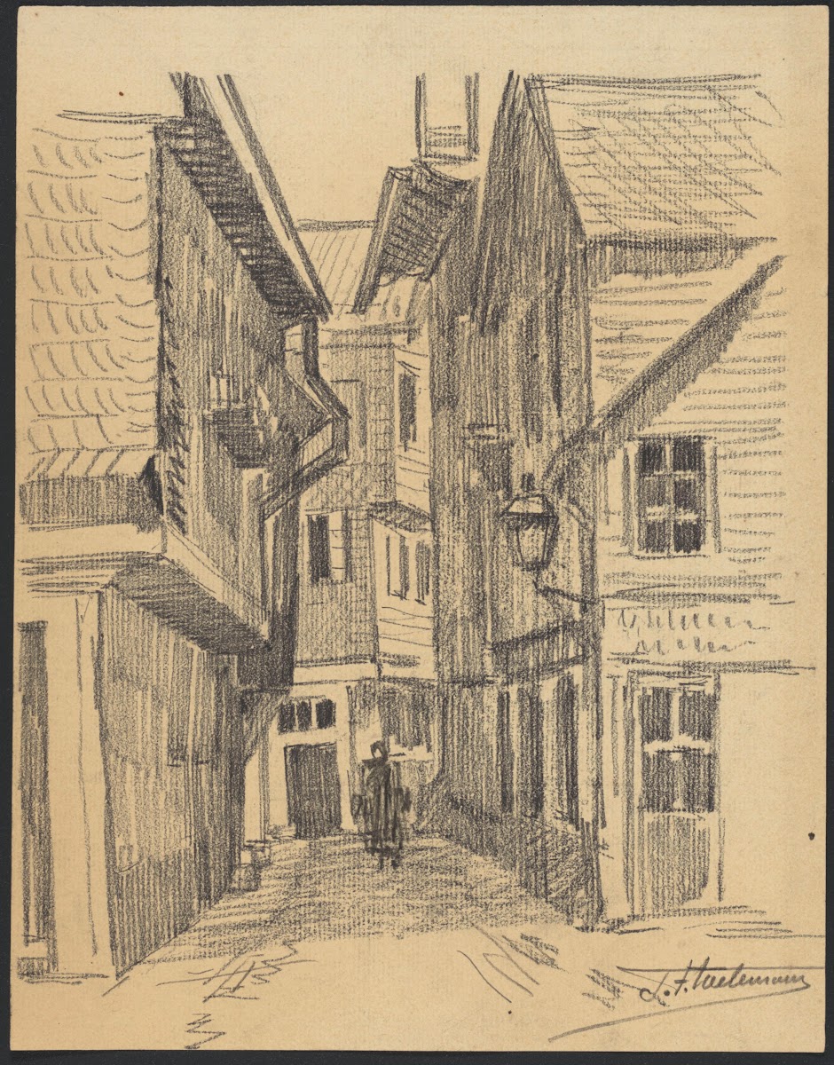 Ruelle dans une ville