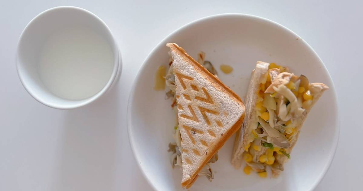 Sandwich nấm chay