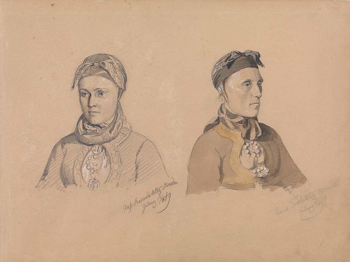 Aase Rasmusdatter Stranden and Anna Troelsdatter Kittelsviken 1849