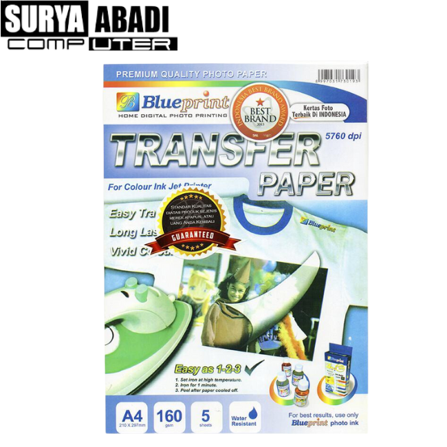 KERTAS BLUEPRINT TRANSFER PAPER PUTIH