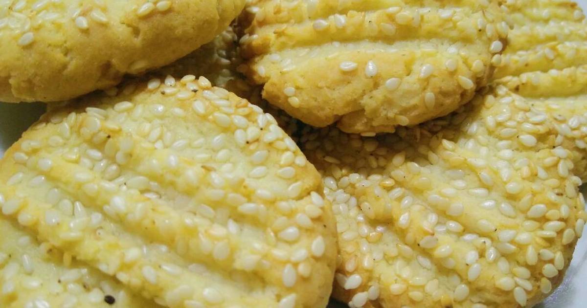 Cookies Mè Không Bơ
