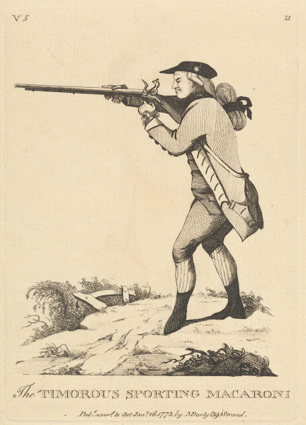 The Timourous Sporting Macaroni
