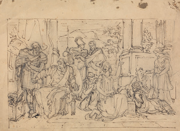 Scene from Timon of Athens