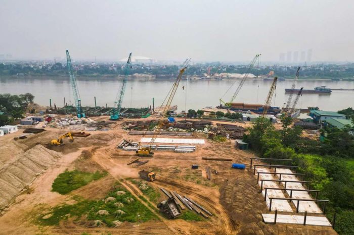 Phải hoàn thành GPMB các dự án cầu vượt sông Hồng trước 30/5 - Đài Phát thanh và truyền hình Hà Nội