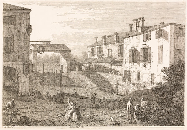 The Canal Lock at Dolo 17351746
