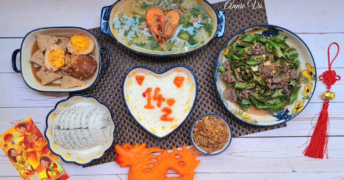 Cơm nhà bình thường cho ngày đặc biệt