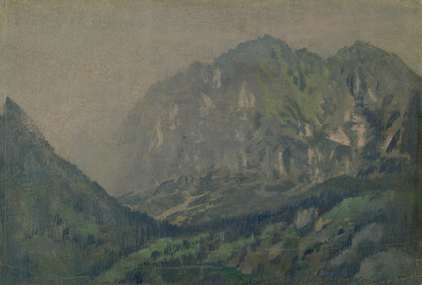 Motif from the High Tatras 1917