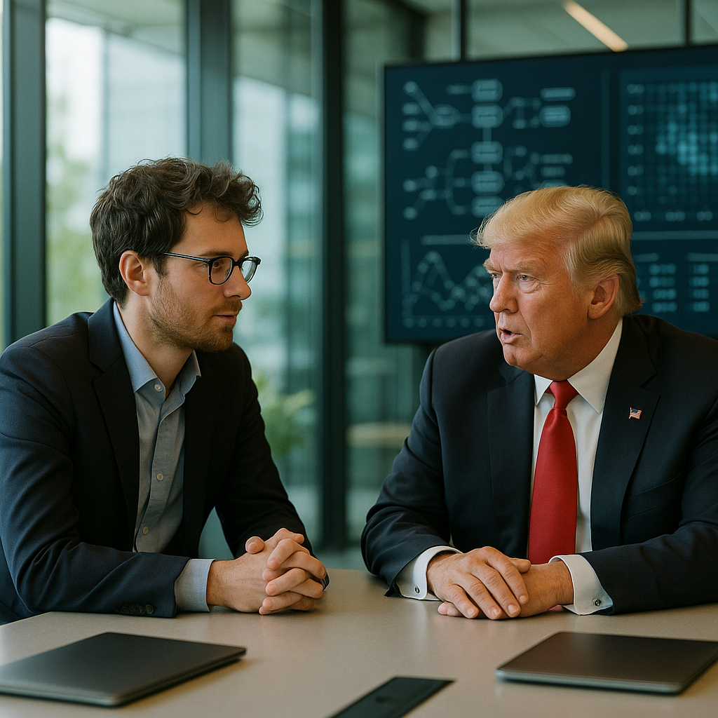 Impacto del encuentro entre Anthropic y Donald Trump en la evolución de la inteligencia artificial para el trabajo