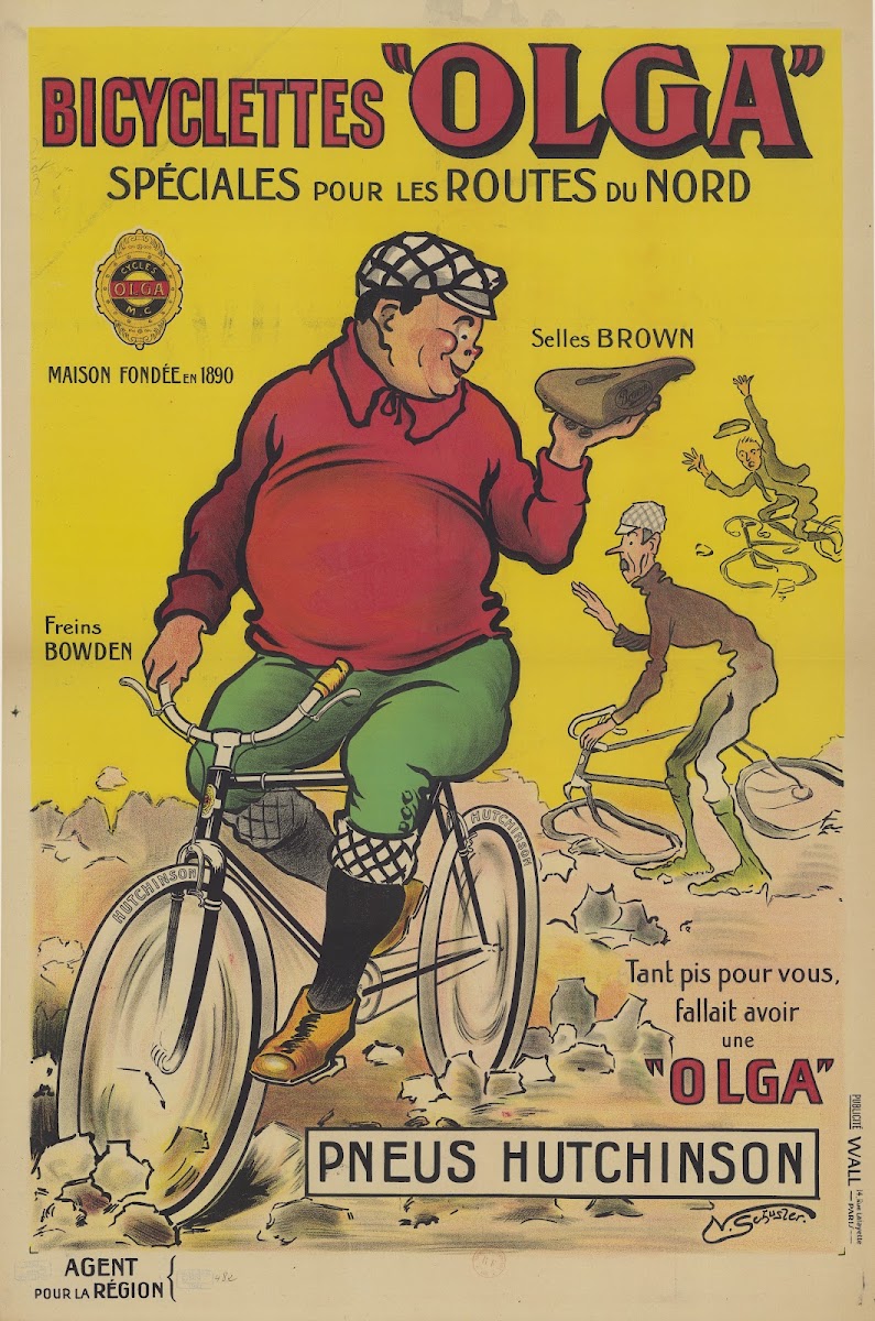 Bicyclettes Olga spéciales pour les routes du nord 1921