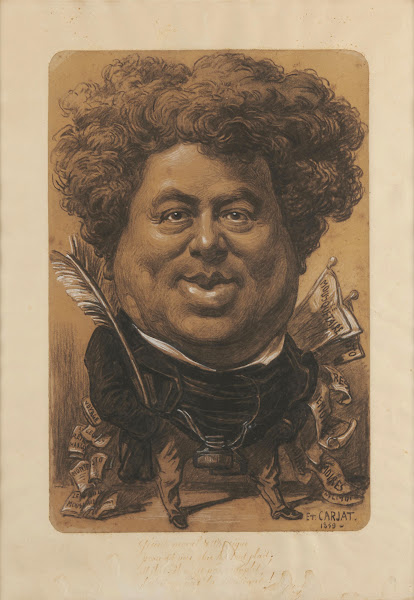 Portrait of Alexandre Dumas
