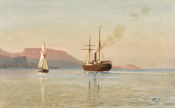 Approaching the Southern Crimean Coast 1886