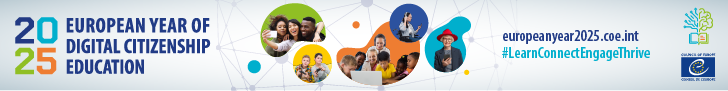 European Year of Digital Citizenship Education 2025 Banner