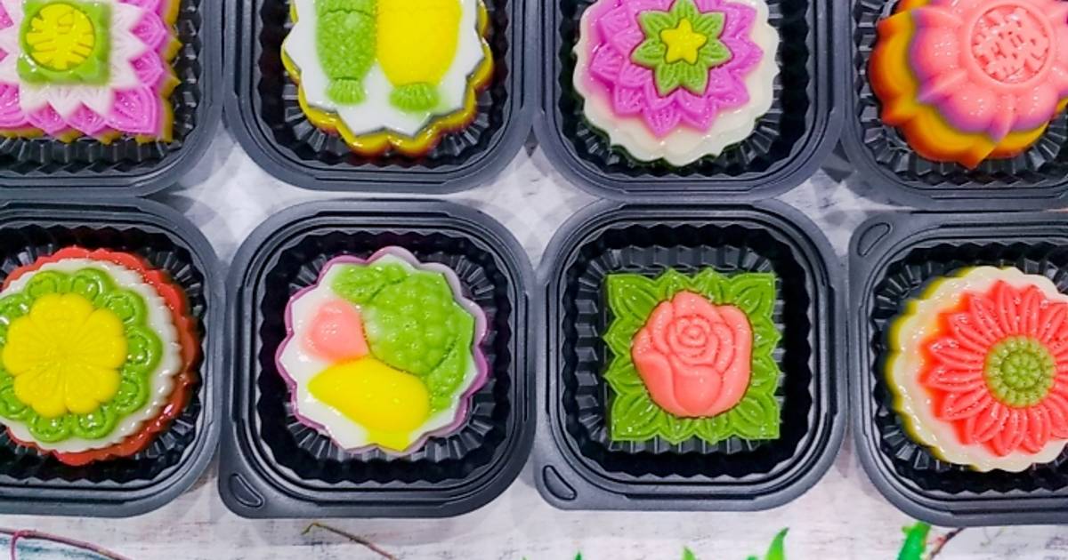 Bánh Trung Thu Rau Câu Nhân Flan
