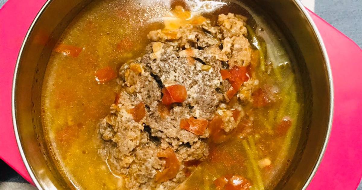 Ăn dặm: Bún riêu cua (phiên bản mì somen)