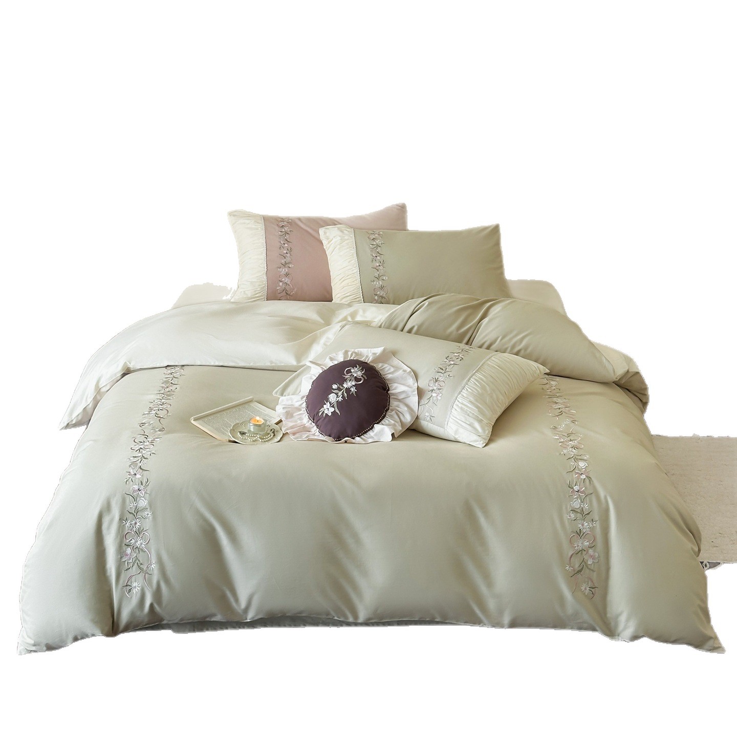 Bedding set, 100s long-staple cotton, brushed