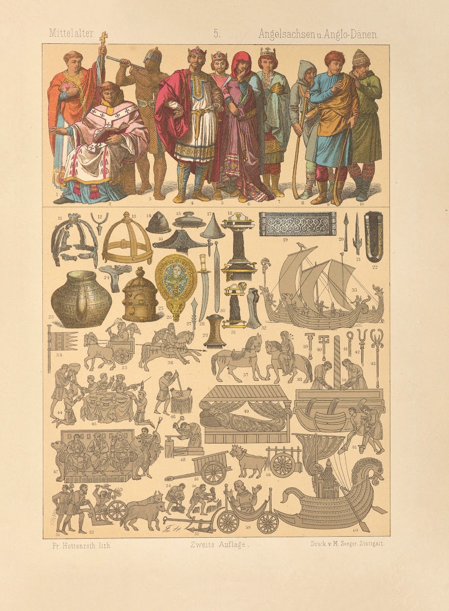 Angelsachsen u Anglo Dänen 1884
