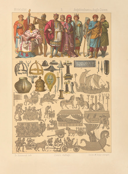 Angelsachsen u Anglo Dänen 1884