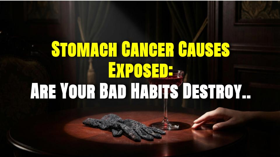 Stomach Cancer Causes Exposed: Are Your Bad Habits Destroying Your Gut?
