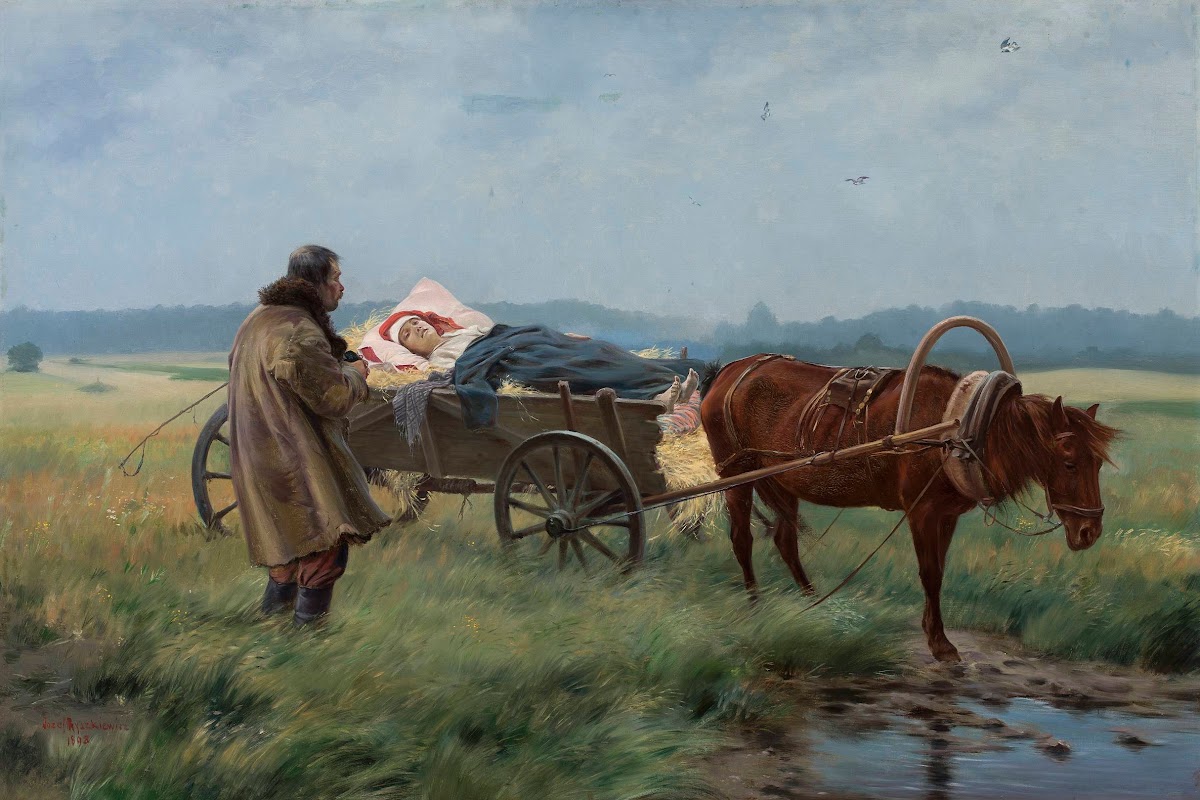 On the way to the doctor 1898