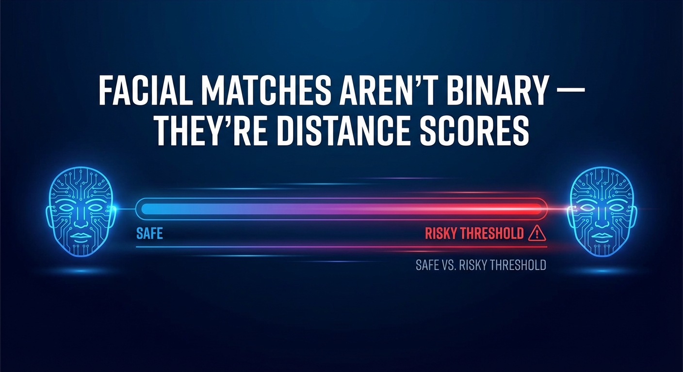 Facial Matches Aren't Yes or No — They're Distance Scores
