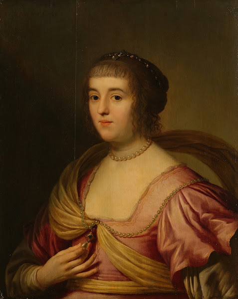 Portrait of Amalia van Solms 1633