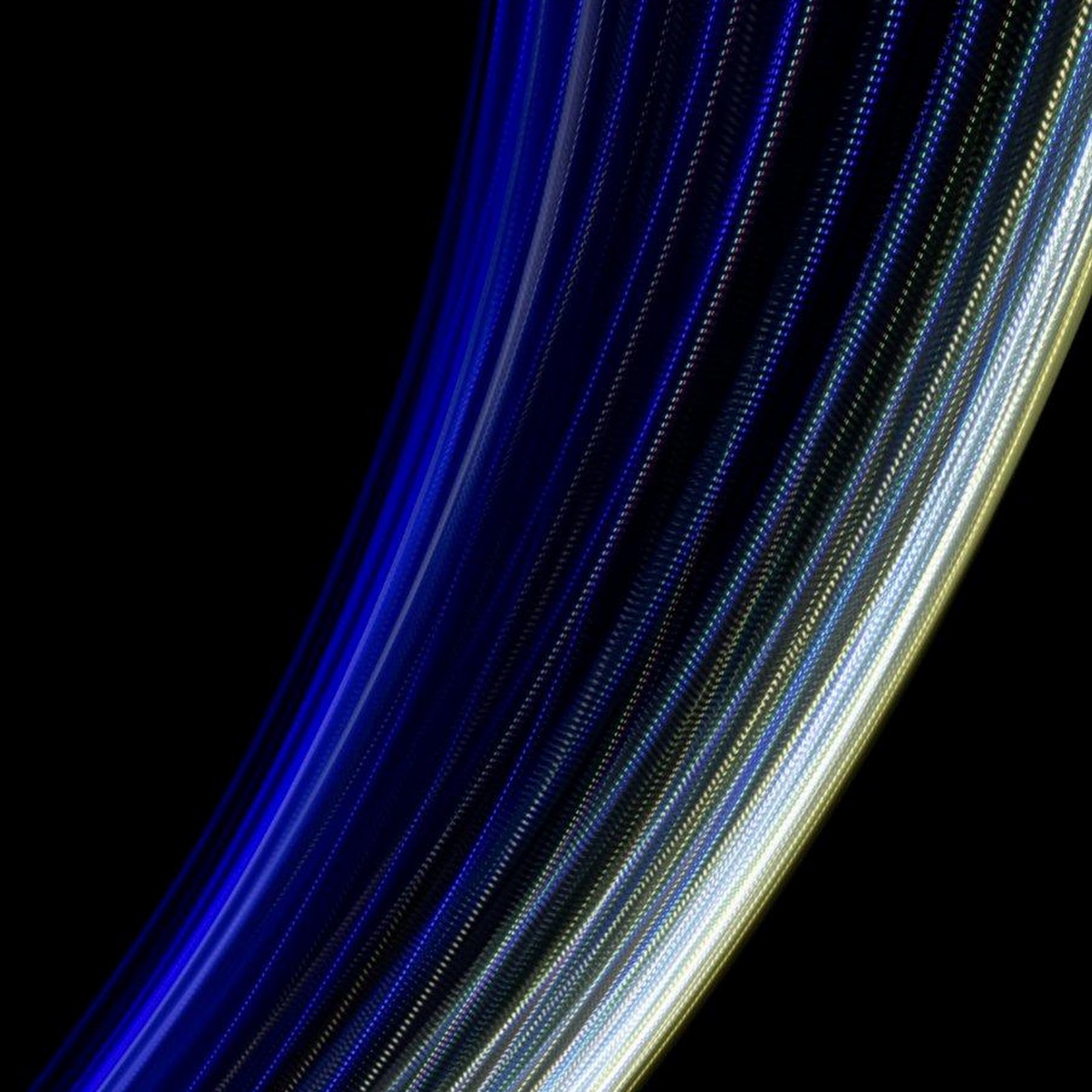 Download Abstract Blue Light Trails iPhone