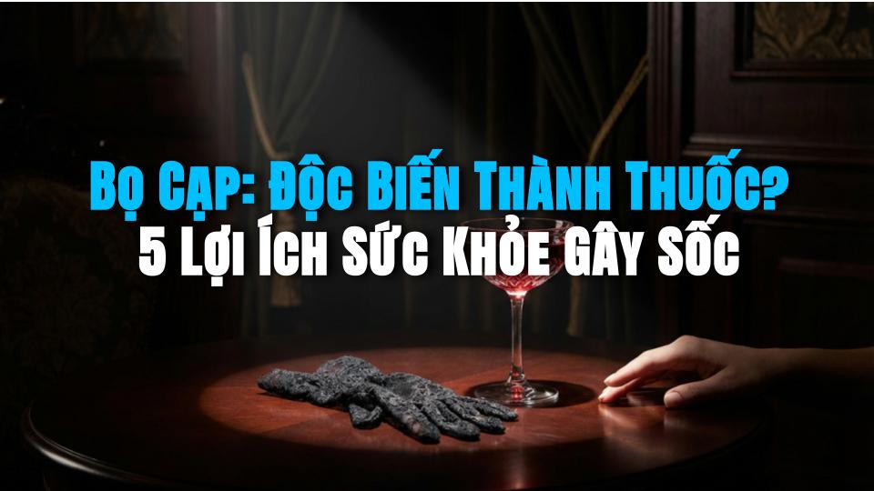 Bọ Cạp: Độc Biến Thành Thuốc? 5 Lợi Ích Sức Khỏe Gây Sốc