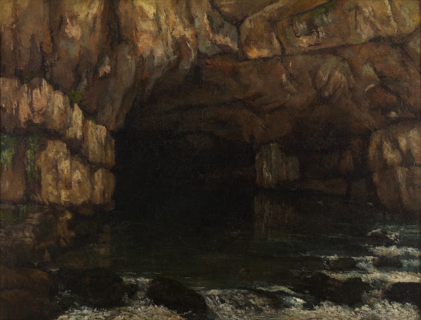 La source de la Loue The Source of the Loue circa 1864