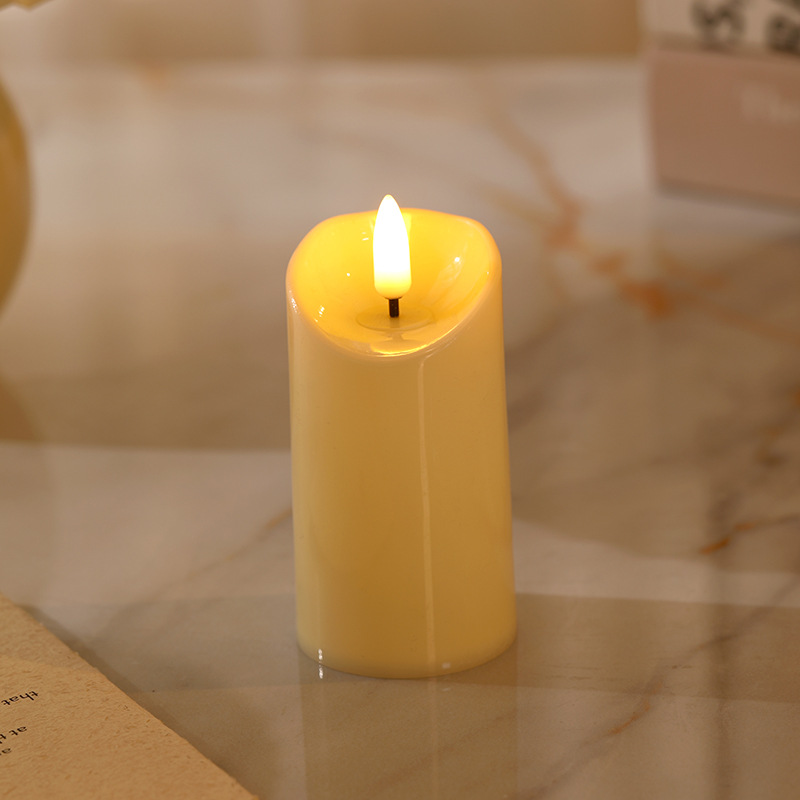 Realistic LED Pillar Candles