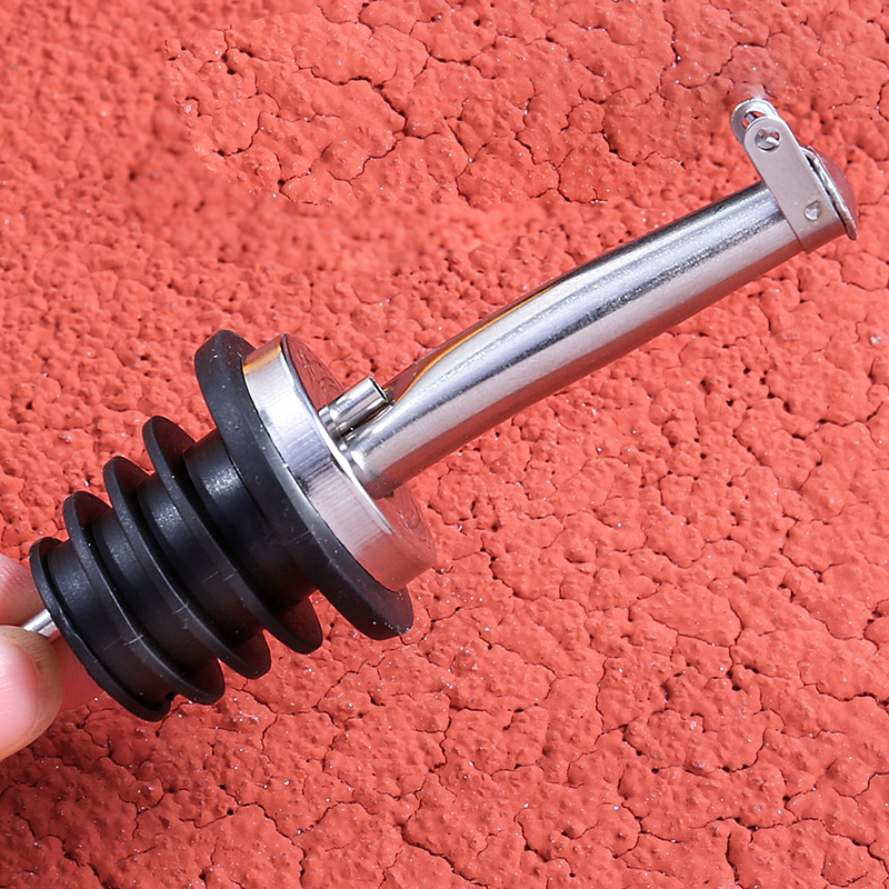 Stainless Steel Pourer with Automatic Closure