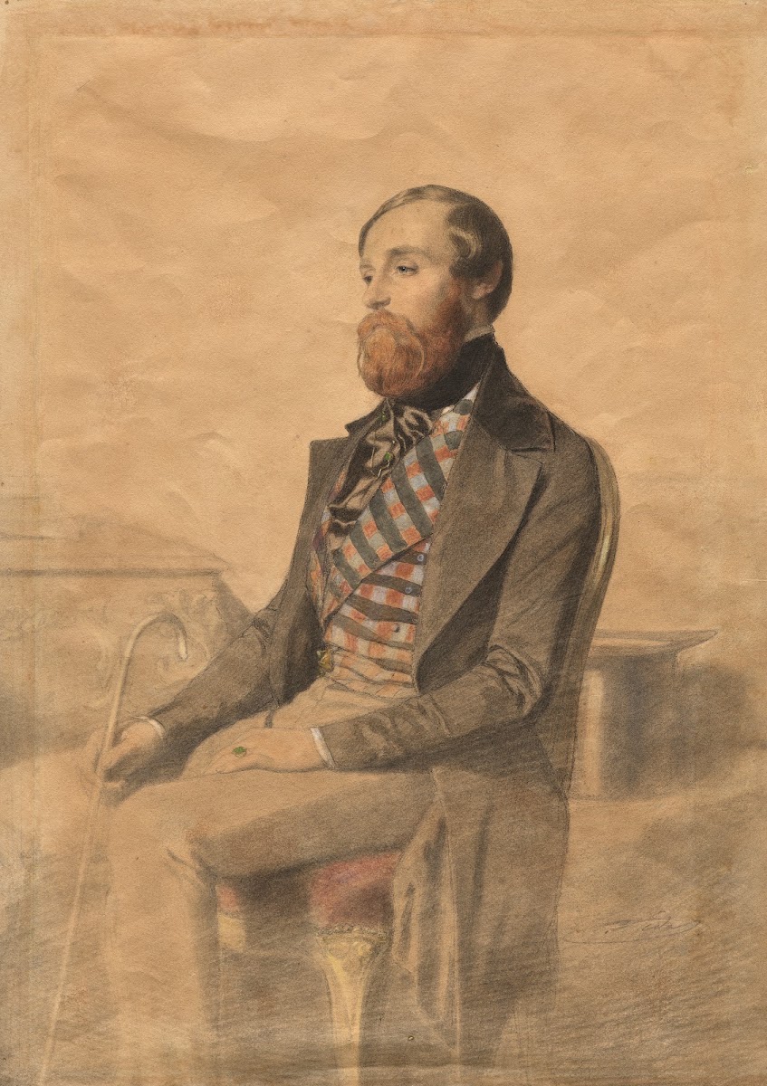 Portrait of Alfred de Musset 1810 1857 c 1850s