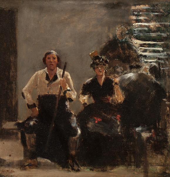 Sketch For The Quartette Circa 1889
