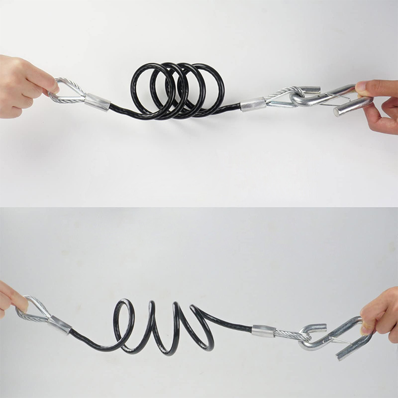 Safety strap for trailers, model TCH-03A/B/C