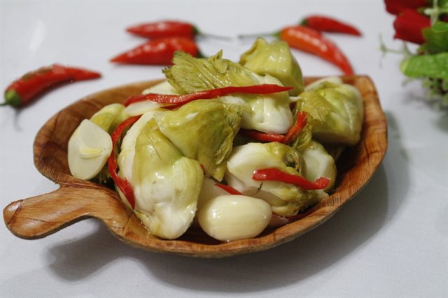 Rau Mầm Đá Muối Chua Cay