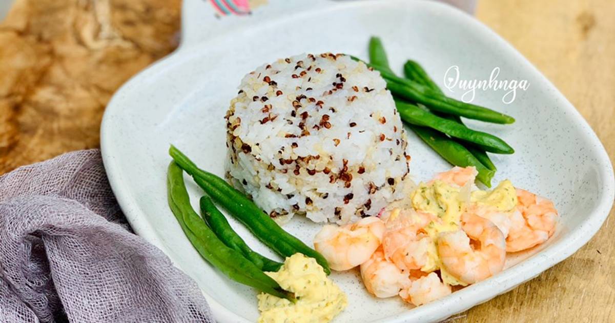 Tôm hấp sốt tartar