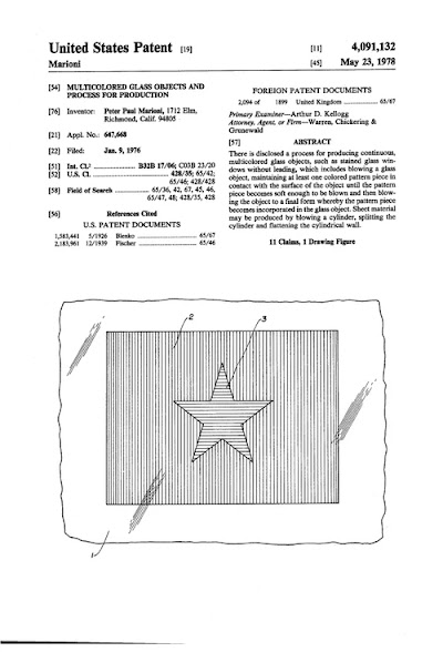 Glass Blowing Patents 2005