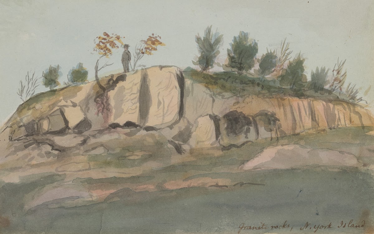 Granite rocks N York Island